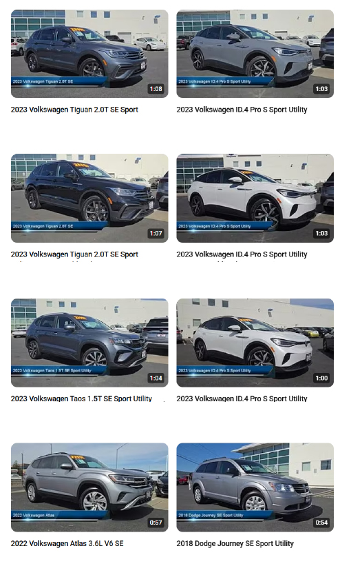 Car dealership video marketing software